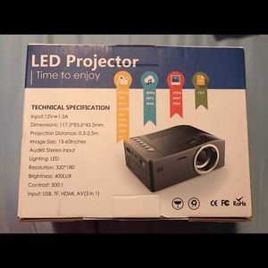 Time to enjoy projector